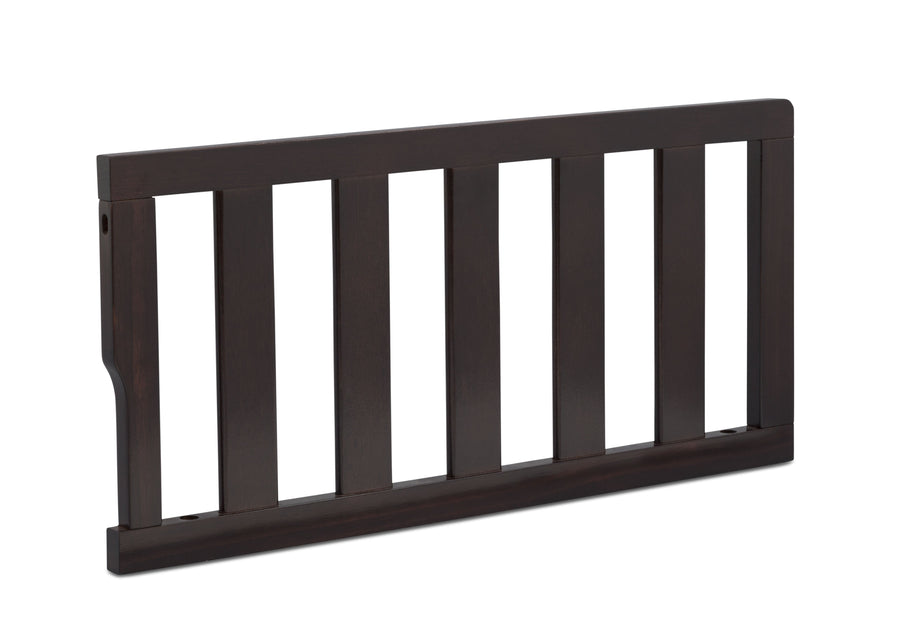 Delta Children Dark Chocolate (207) Guardrail (536725), Side View, c2c 6-Daybed/Toddler Guardrail (536725)