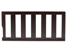 Delta Children Dark Chocolate (207) Guardrail (536725), Front View, c1c 5-Daybed/Toddler Guardrail (536725)