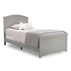 Delta Children Grey (026) Lindsey Twin Bed 18-Penelope Twin Bed