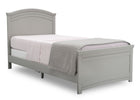 Delta Children Grey (026) Lindsey Twin Bed, Angled View, a3a 4-Penelope Twin Bed