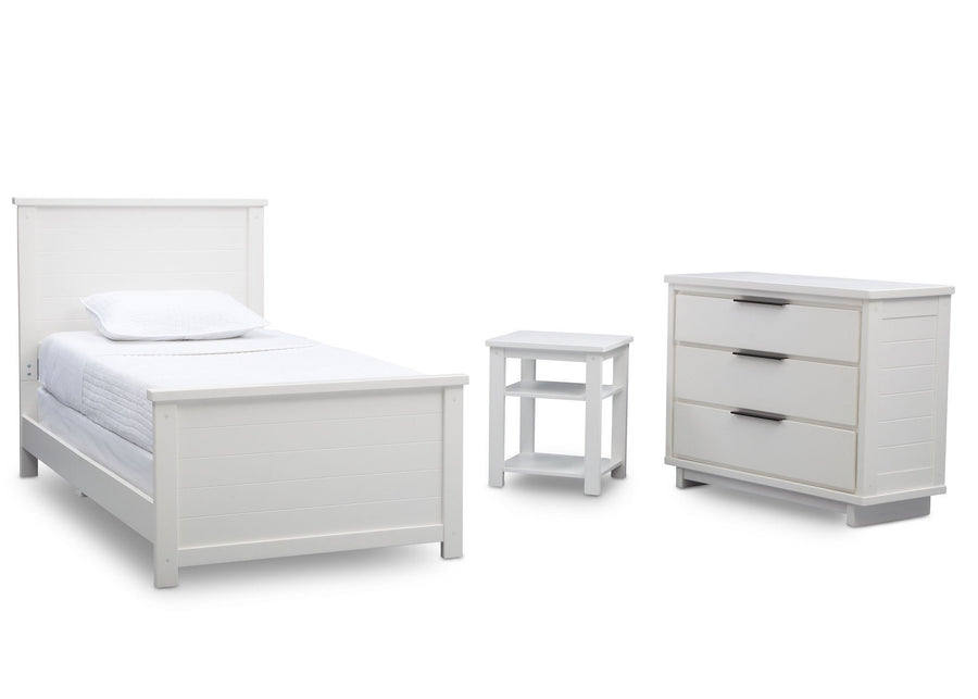 Bianca White (130) 2-Casey Twin Bed