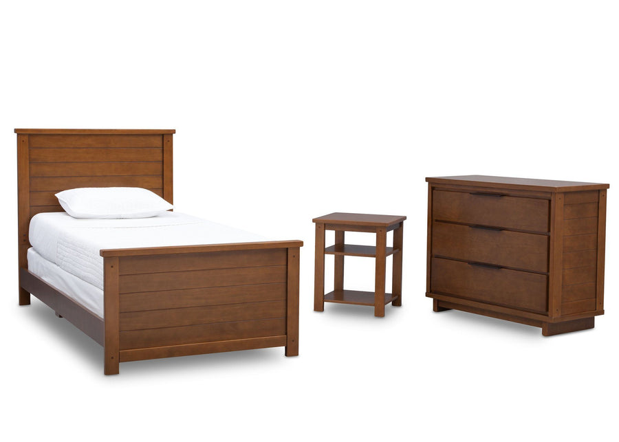 Weathered Chestnut (223) 5-Casey Twin Bed