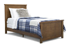 Delta Children Weathered Chestnut (223) Meadowbrook 3-Piece Twin Room-in-a-Box, Room View b2b 4-Casey Twin Bed
