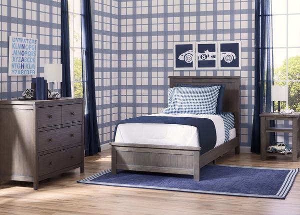 Rustic Grey (084) 2-Mason Twin Bed