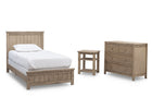 Rustic Driftwood (112) 5-Mason Twin Bed