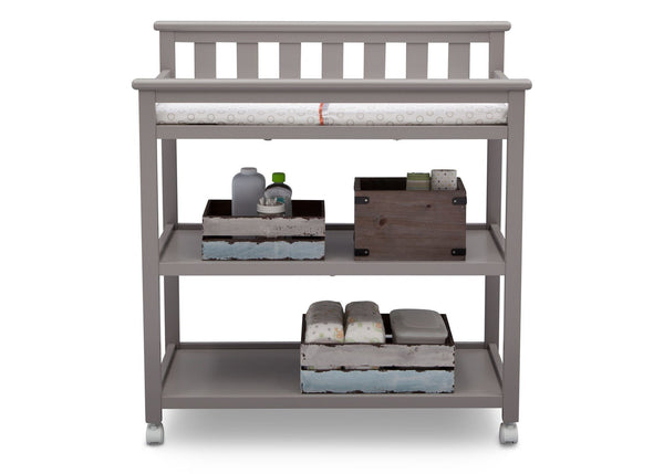 delta children's table and chairs grey Liberty Changing Table