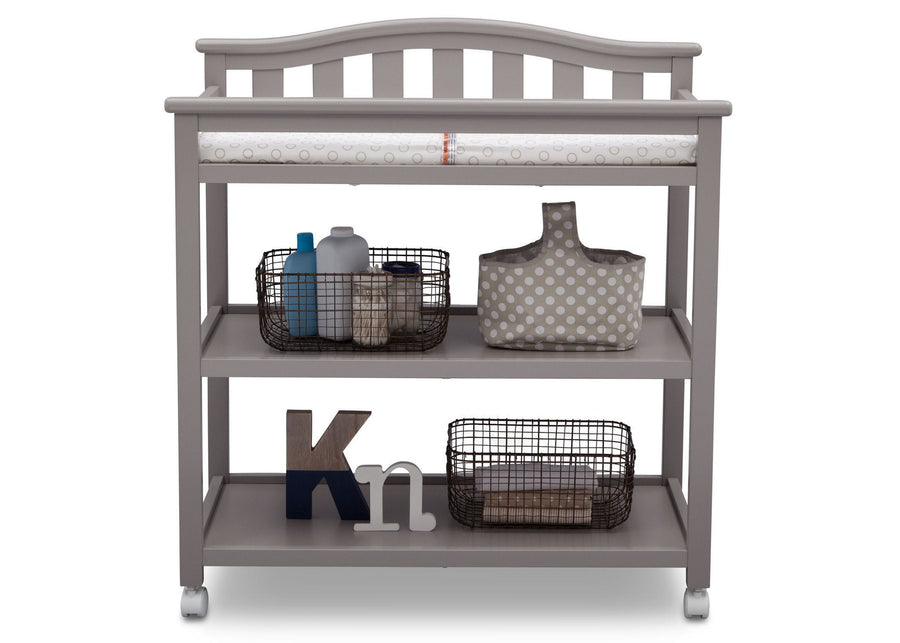 Delta Children Grey (026) Independence Changing Table Front View a2a  4-Independence Changing Table