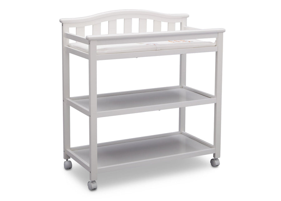 Delta Children Bianca White (130) Independence Changing Table Side View b3b 11-Independence Changing Table