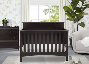 Dark Chocolate (207) 0-Fancy 4-in-1 Convertible Crib