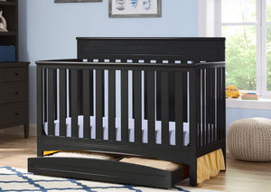 Black (001) 540340-001 0-Fabio 4-in-1 Crib