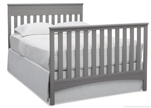 Delta Children Grey (026) Fabio 4-in-1 Crib, Full-Size Bed Conversion c6c 13-Fabio 4-in-1 Crib