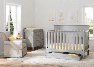 Grey (026) 540340-026 1-Fabio 4-in-1 Crib