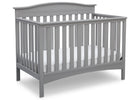 Delta Children Grey (026) Bakerton 4-in-1 Crib Side View a2a 1-Bakerton 4-in-1 Crib