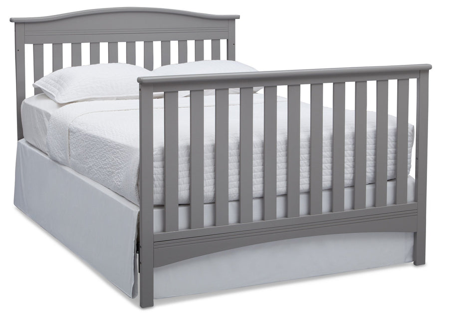 Delta Children Grey (026) Bakerton 4-in-1 Crib Full Bed Conversion with Footboard View a6a 5-Bakerton 4-in-1 Crib