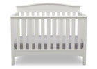 Delta Children Bianca (130) Bakerton 4-in-1 Crib Front View b2b 7-Bakerton 4-in-1 Crib