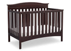 Delta Children Dark Chocolate (207) Bakerton 4-in-1 Crib Side View c3c 11-Bakerton 4-in-1 Crib