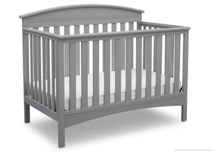 Delta Children Grey (026) Abby 4-in-1 Crib Side View a3a 9-Abby 4-in-1 Convertible Crib