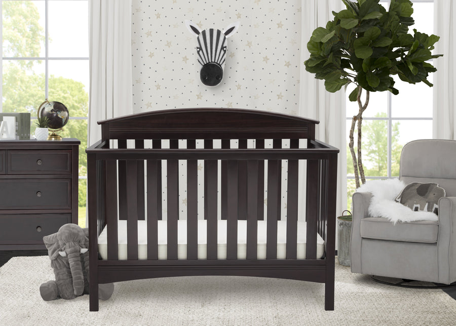  Dark Chocolate (207) 540360-207 13-Abby 4-in-1 Convertible Crib