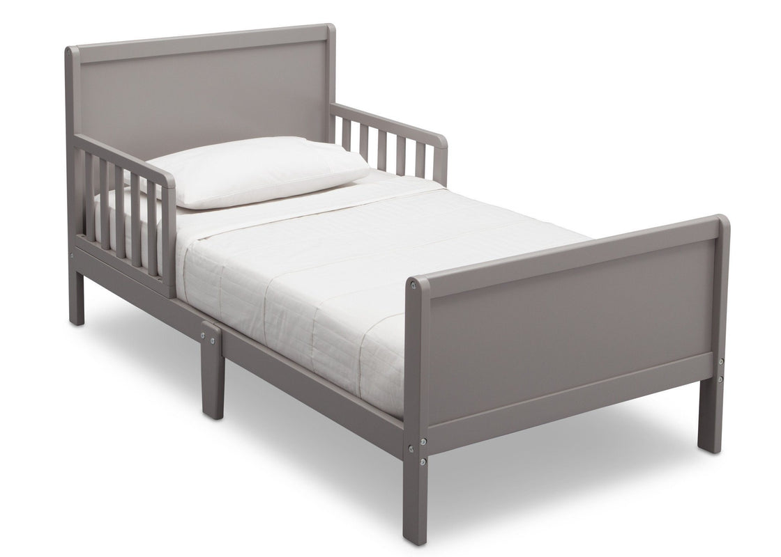 Delta Children Fancy Toddler Bed, Grey (026), Right View, a2a 2 - Carousel