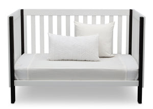 Delta Children Bianca with Ebony (149) Bellevue 3-in-1 Crib, Daybed Front View  7-Bellevue 3-in-1 Crib