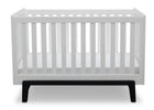 DCB: Bianca White with Ebony (149) 15-Aster 3-in-1 Convertible Crib