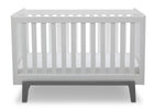 DCB: Bianca White with Grey (166) 16-Aster 3-in-1 Convertible Crib