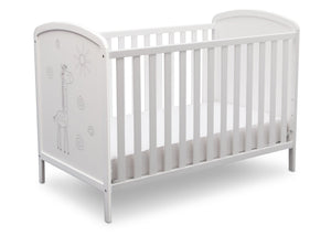 Delta Children, Bianca With Animal Motif (1303), Modbaby 3-in-1 Crib, angled silo, a4a 0-Modbaby 3-in-1 Crib
