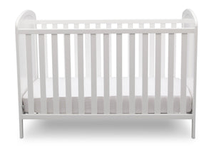 Delta Children, Bianca With Animal Motif (1303), Modbaby 3-in-1 Crib, straight on, a3a 6-Modbaby 3-in-1 Crib