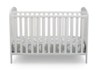 Delta Children Bianca White with Pooh (1301) Disney Winnie The Pooh 3-in-1 Convertible Baby Crib by Delta Children, Front Crib View a2a 3-Disney Winnie The Pooh 3-in-1 Convertible Crib