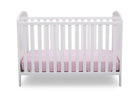 Bianca White with Minnie (1302) 542330-1302 2-Disney Minnie Mouse 3-in-1 Convertible Baby Crib