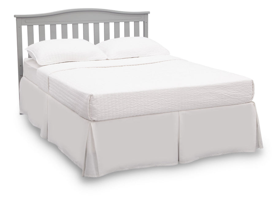 Delta Children Grey (026) Independence 4-in-1 Convertible Crib, Full Size Bed Conversion a7a 5-Independence 4-in-1 Convertible Crib