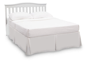 Delta Children Bianca White (130) Independence 4-in-1 Convertible Crib, Full Size Bed Conversion b7b 13-Independence 4-in-1 Convertible Crib