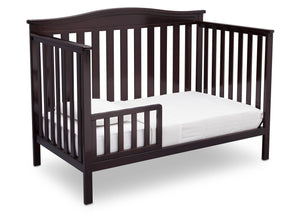 Delta Children Dark Chocolate (207) Independence 4-in-1 Convertible Crib, Toddler Bed Conversion c5c 17-Independence 4-in-1 Convertible Crib