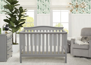 Grey (026) 0-Independence 4-in-1 Convertible Crib