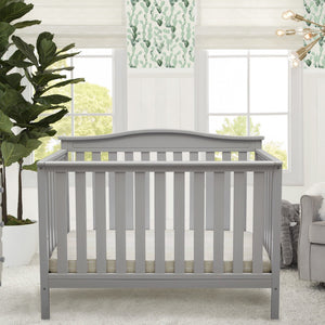 Delta Children Grey (026) Independence 4-in-1 Convertible Crib 2-Independence 4-in-1 Convertible Crib