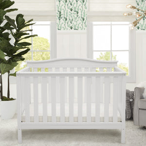 Delta Children Bianca White (130) Independence 4-in-1 Convertible Crib 28-Independence 4-in-1 Convertible Crib