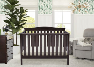 Dark Chocolate (207) 2-Independence 4-in-1 Convertible Crib