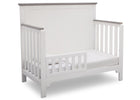 Delta Children Bianca with Rustic Haze (136) Providence 4-in-1 Crib, Toddler Bed Conversion b5b 10-Providence 4-in-1 Crib