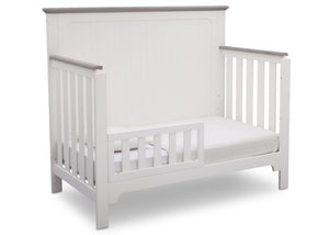 Delta Children Bianca with Rustic Haze (136) Providence 4-in-1 Crib, Toddler Bed Conversion b5b 9-Providence 4-in-1 Crib