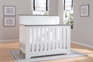 Delta Children Bianca with Rustic Haze (136) Providence 4-in-1 Crib, Hangtag  18-Providence 4-in-1 Crib