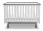 Delta Children Bianca with Rustic Haze (136) Providence Classic 4-in-1 Convertible Crib (548650), Straight, b2b 8-Providence Classic 4-in-1 Convertible Crib