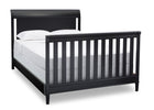 Delta Children Ebony (0011) New Haven 4-in-1 Crib, Angled Conversion to Full Size Bed, a6a 6-New Haven 4-in-1 Crib