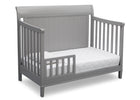 Delta Children Grey (026) New Haven 4-in-1 Crib, Angled Conversion to Toddler Bed, b4b 10-New Haven 4-in-1 Crib