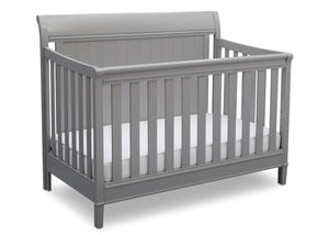 Delta Children Grey (026) New Haven 4-in-1 Crib, Angled View, b3b 16