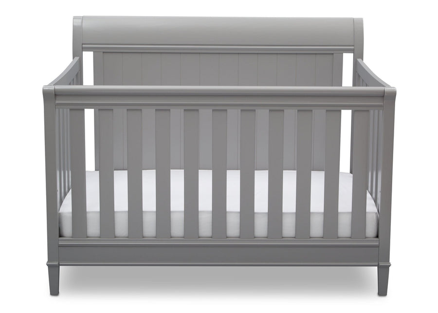 Delta Children Grey (026) New Haven 4-in-1 Crib, Front View, b2b 8-New Haven 4-in-1 Crib