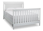Delta Children Bianca (130) New Haven 4-in-1 Crib, Angled Conversion to Full Size Bed, d6d 24-New Haven 4-in-1 Crib