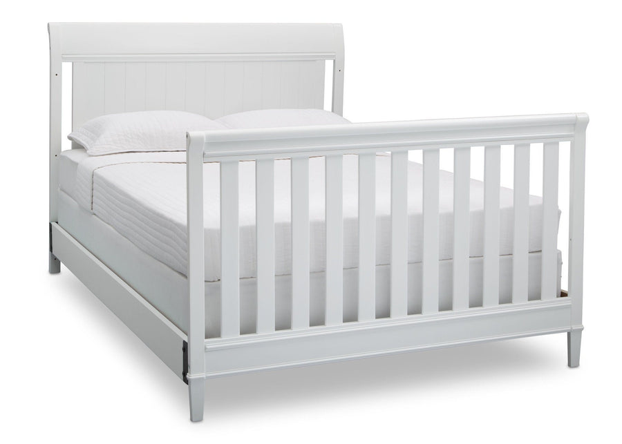 Delta Children Bianca (130) New Haven 4-in-1 Crib, Angled Conversion to Full Size Bed, d6d 24-New Haven 4-in-1 Crib