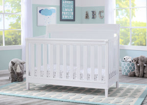 Delta Children Ebony (0011) New Haven 4-in-1 Crib 11-New Haven 4-in-1 Crib