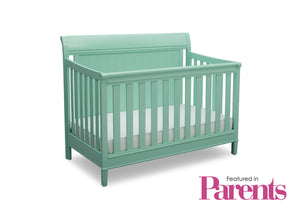 Delta Children Aqua (347) New Haven 4-in-1 Crib, With Seal, e7e 27