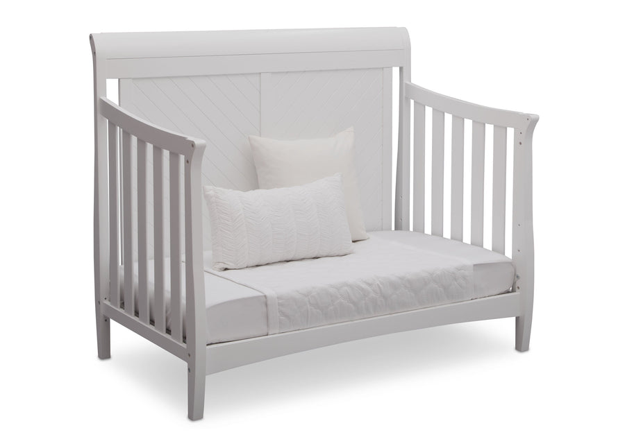 Delta Children Bianca (130) Bennington Elite Sleigh 4-in-1 Convertible Crib (550650), Day Bed, b5b 11-Bennington Elite Sleigh 4-in-1 Convertible Crib